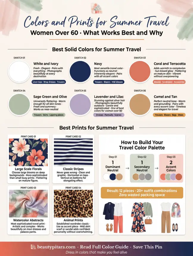 summer travel outfits for women over 60