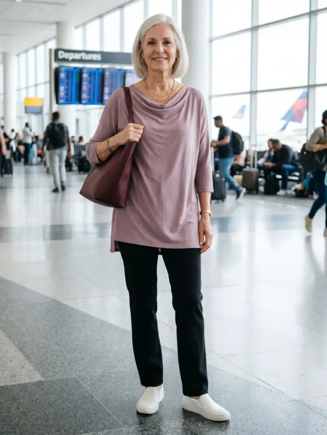 summer travel outfits for women over 60