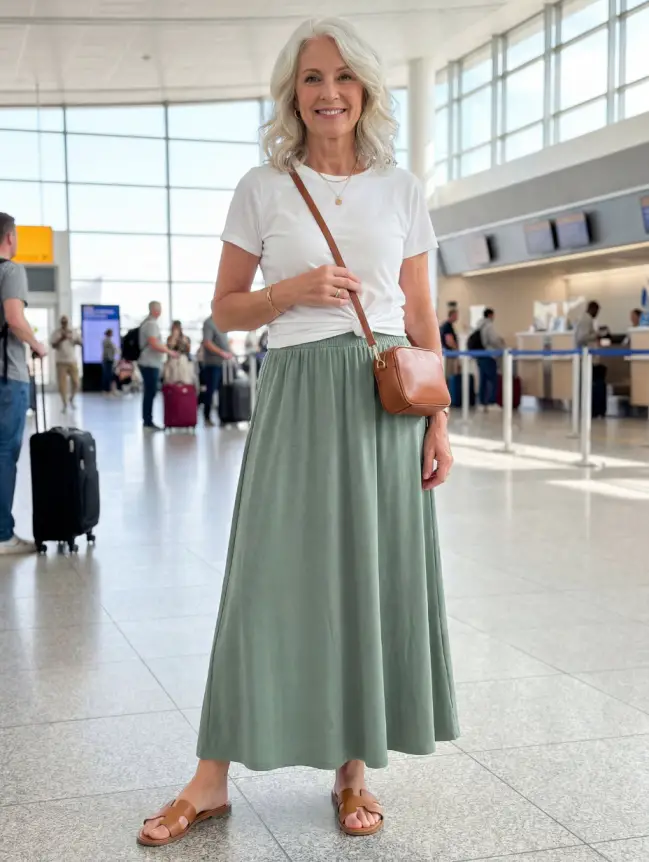 summer travel outfits for women over 60