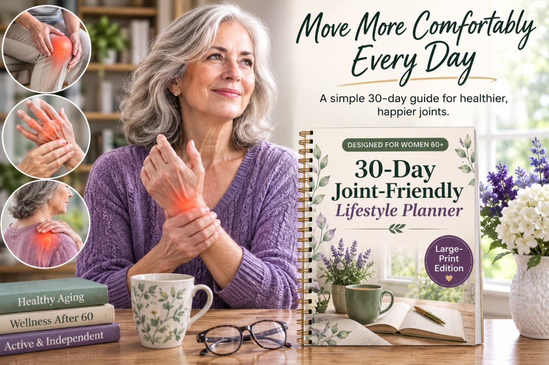 30-Day Joint-Friendly Lifestyle Planner for women over 60
