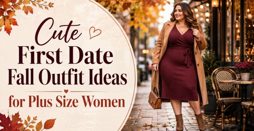 Cute First Date Fall Outfit Ideas for Plus Size Women