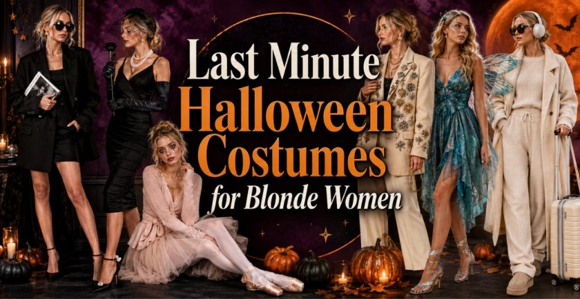 Last Minute Halloween Costumes for Blonde Women