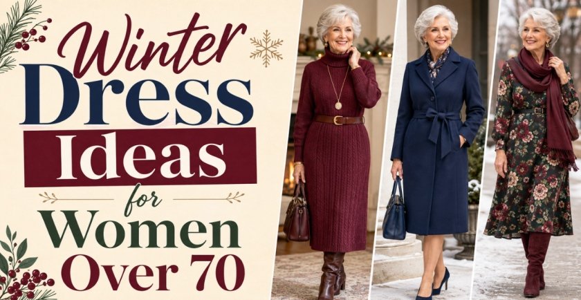 Winter Dress Ideas for Women Over 70