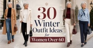 30 Winter Outfit Ideas for Women Over 60 That Are Warm, Classy and Easy to Wear