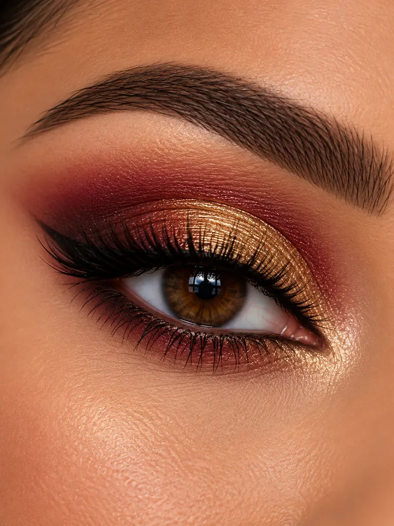 23 Eye Makeup Ideas for Christmas That Look Festive, Elegant, and Gorgeous - image 01