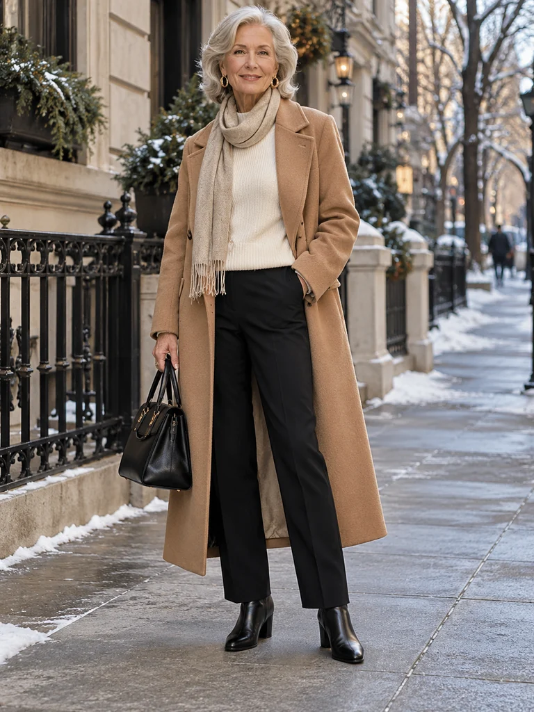 45 Flattering Winter Outfits for Women Over 70 - image 01