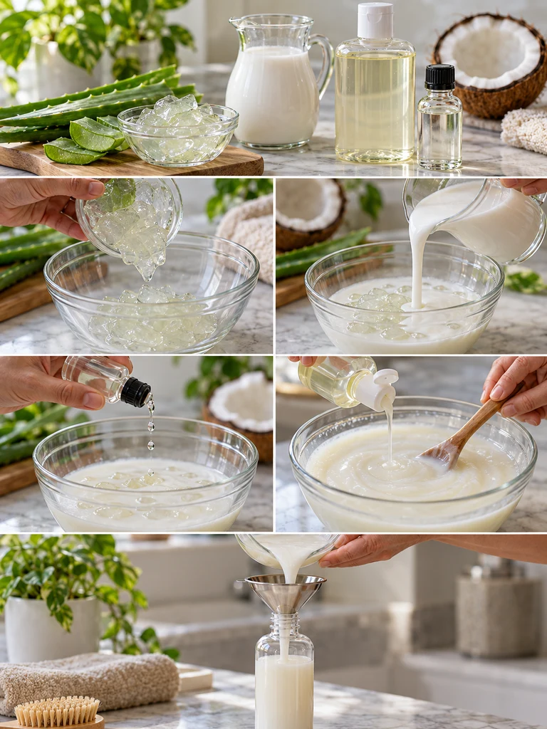 How to Make Natural Shampoo for Women Over 60 - image 01
