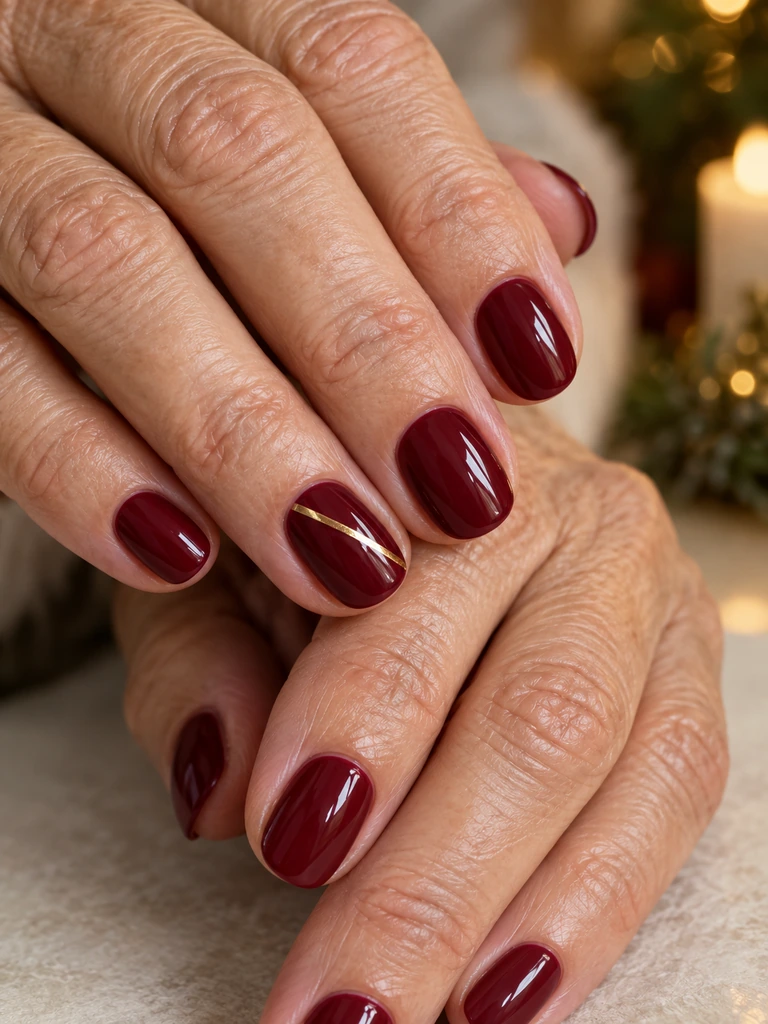 45 Classy Christmas Nail Design Ideas for Women Over 70 for a Festive Look - image 02