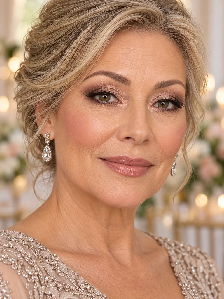 23 Beautiful Mother of the Bride Makeup Over 50 Looks That Photograph Well - image 03
