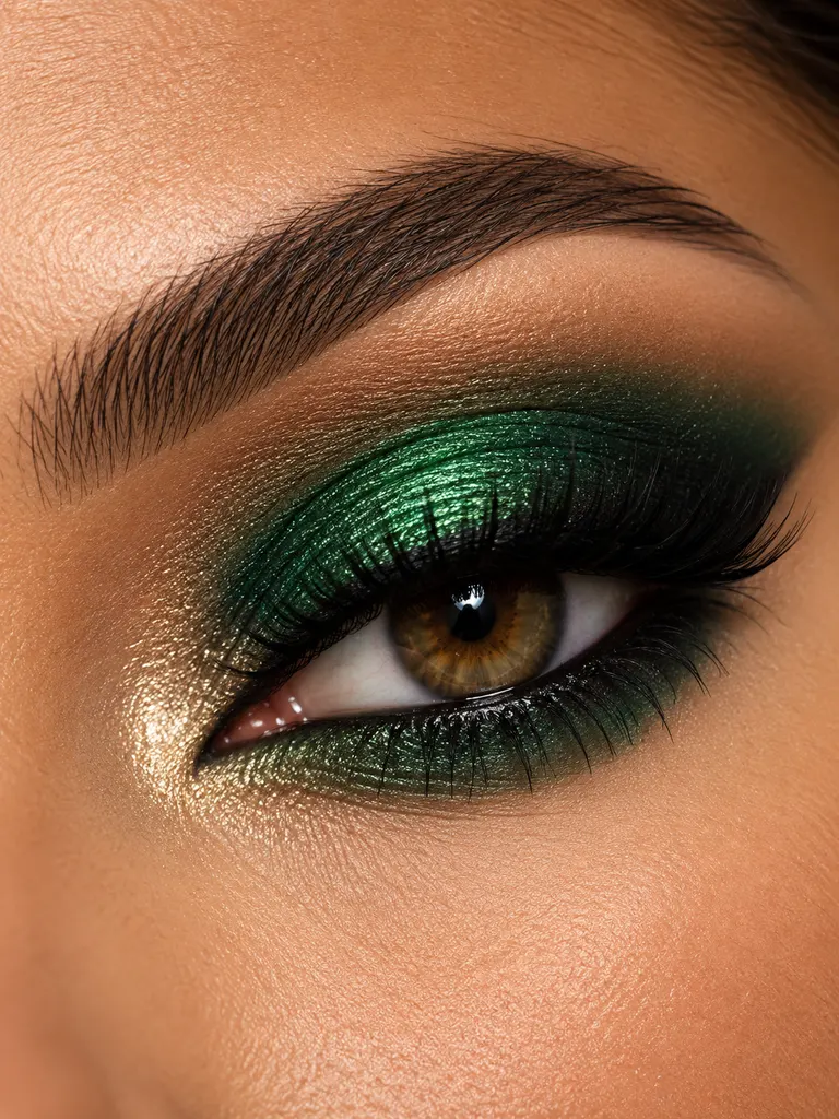 23 Eye Makeup Ideas for Christmas That Look Festive, Elegant, and Gorgeous - image 03