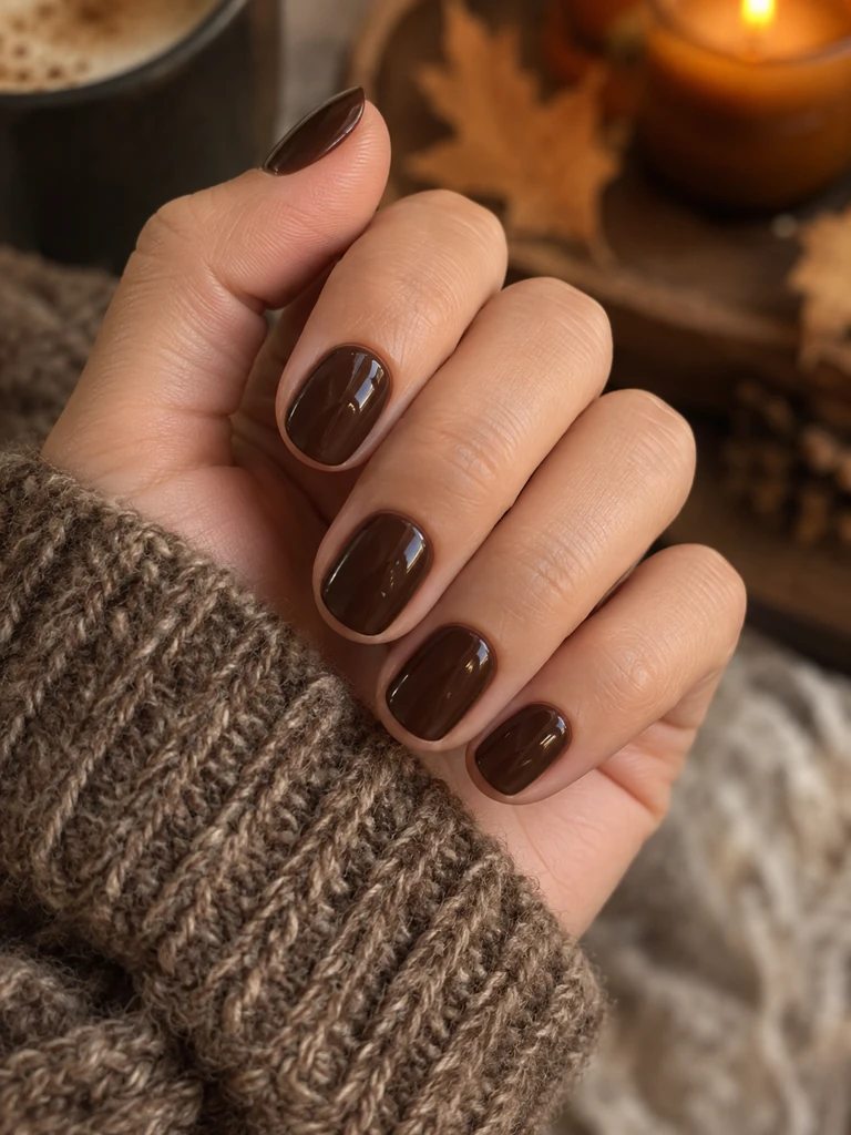 45 Cute Fall Nail Design Ideas for Short Nails You’ll Want to Try - image 04