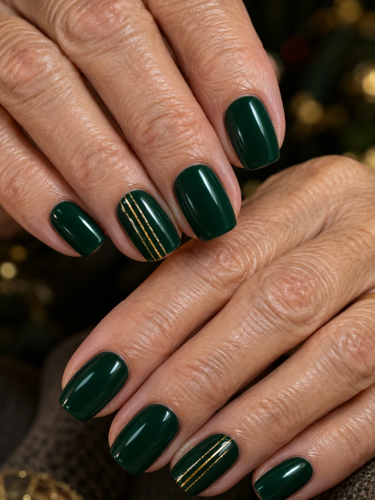 45 Classy Christmas Nail Design Ideas for Women Over 70 for a Festive Look - image 06