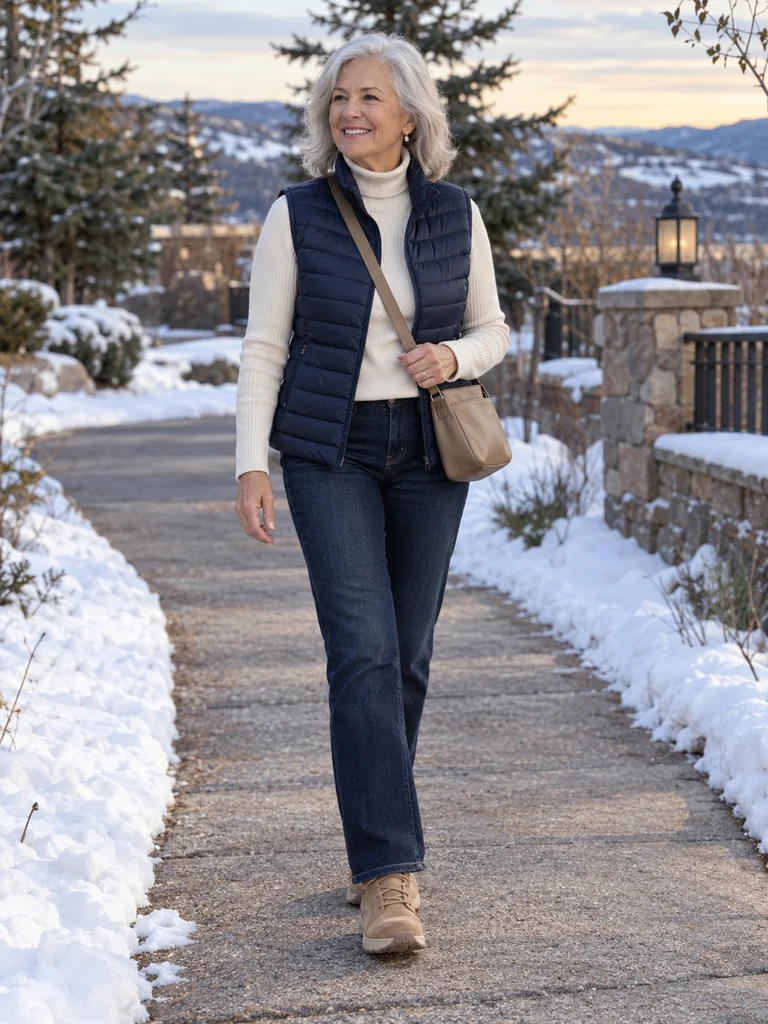 45 Flattering Winter Outfits for Women Over 70 - image 08