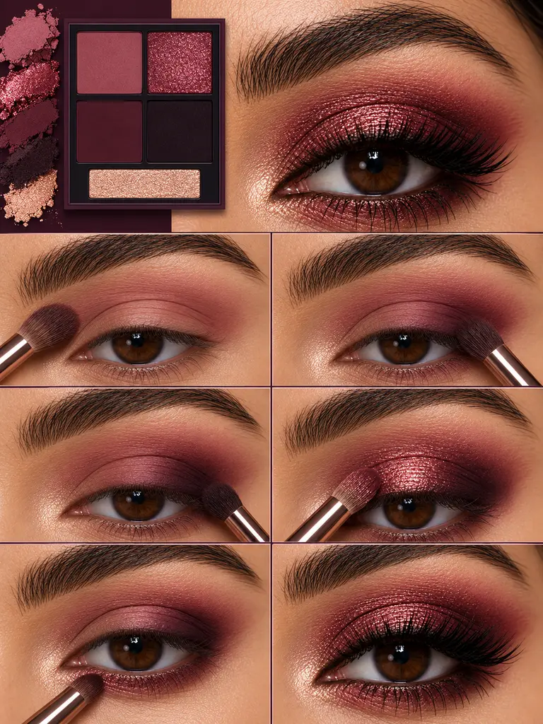 23 Eye Makeup Ideas for Christmas That Look Festive, Elegant, and Gorgeous - image 08