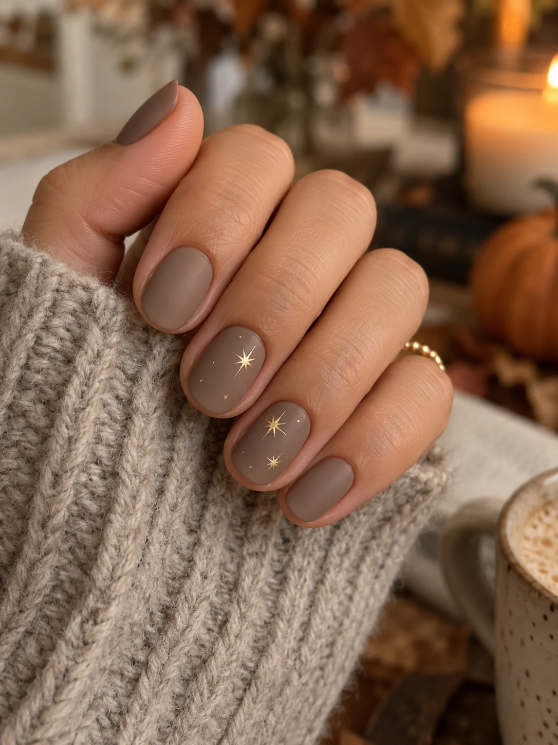 45 Cute Fall Nail Design Ideas for Short Nails You’ll Want to Try - image 09