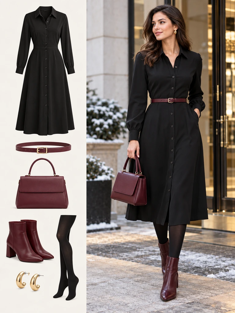 45 Winter Business Casual Dresses for Women That Look Polished and Chic - image 09