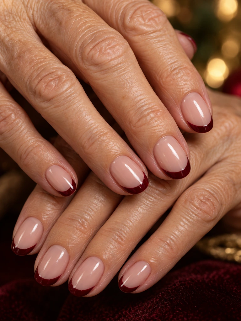 45 Classy Christmas Nail Design Ideas for Women Over 70 for a Festive Look - image 10