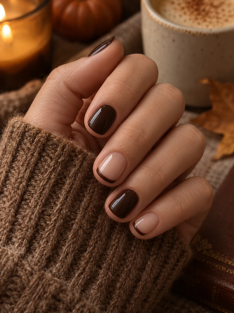 45 Cute Fall Nail Design Ideas for Short Nails You’ll Want to Try - image 10
