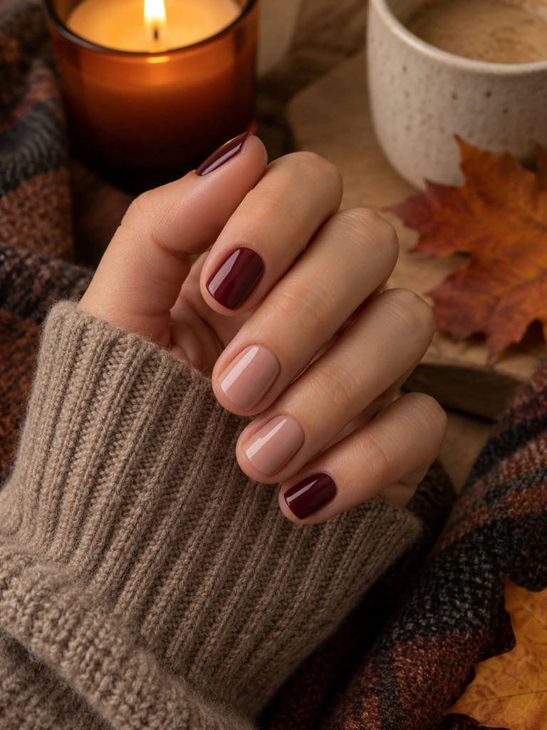 45 Cute Fall Nail Design Ideas for Short Nails You’ll Want to Try - image 11