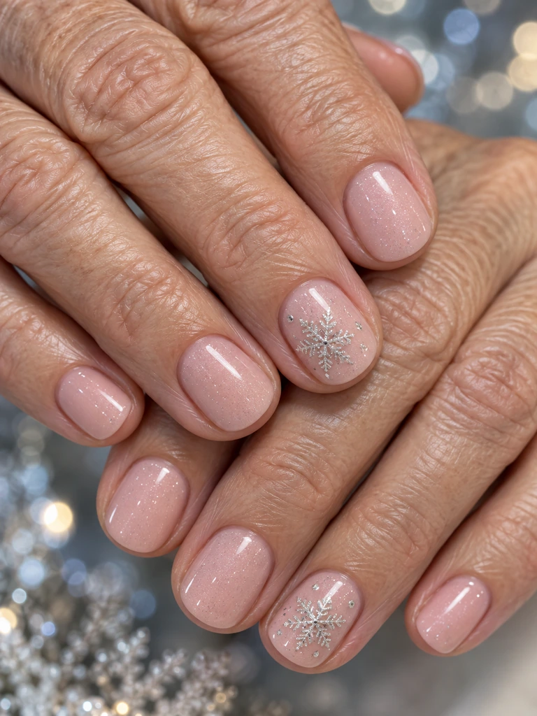 45 Classy Christmas Nail Design Ideas for Women Over 70 for a Festive Look - image 12