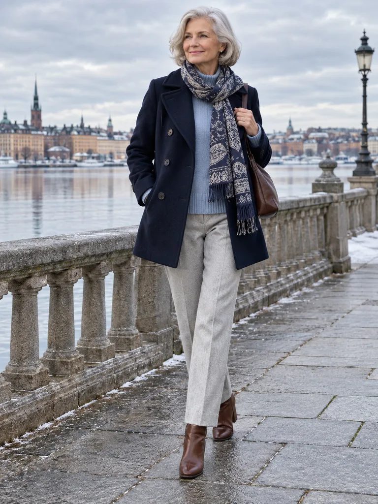 45 Flattering Winter Outfits for Women Over 70 - image 13