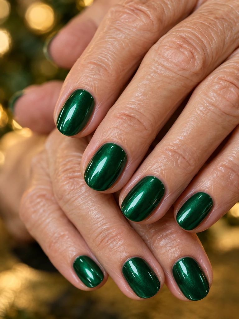 45 Classy Christmas Nail Design Ideas for Women Over 70 for a Festive Look - image 13