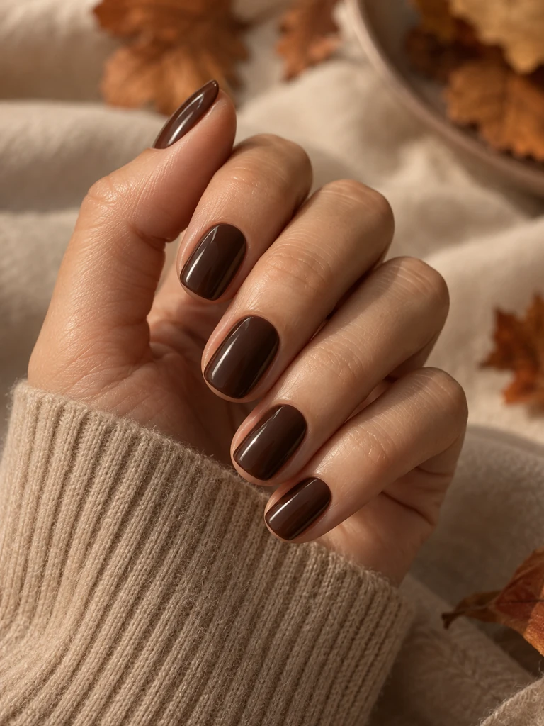 45 Cute Fall Nail Design Ideas for Short Nails You’ll Want to Try - image 13