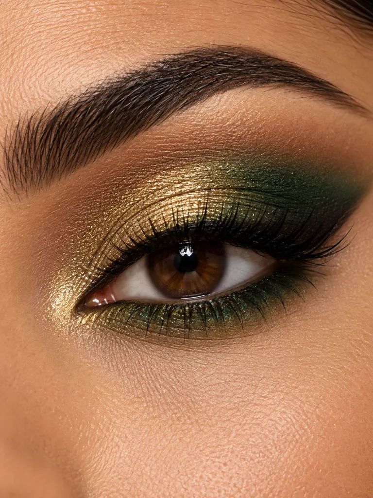 23 Eye Makeup Ideas for Christmas That Look Festive, Elegant, and Gorgeous - image 13
