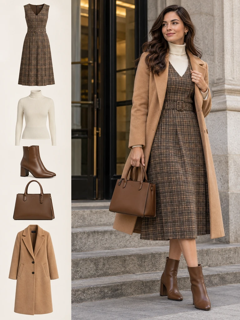 45 Winter Business Casual Dresses for Women That Look Polished and Chic - image 14