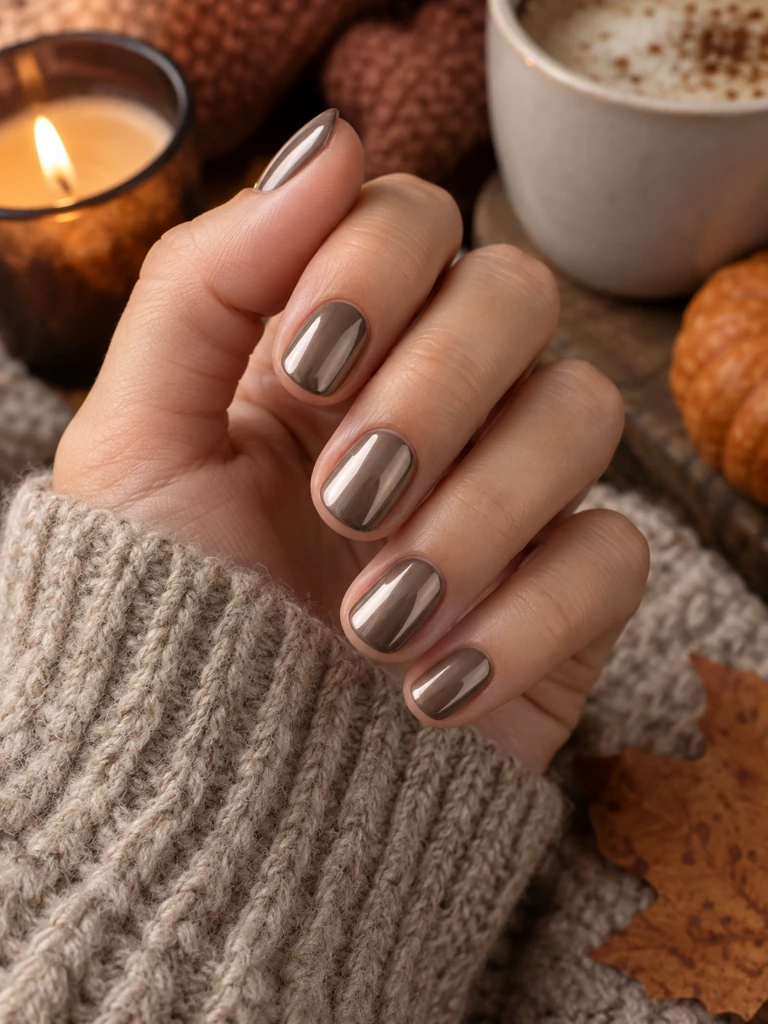 45 Cute Fall Nail Design Ideas for Short Nails You’ll Want to Try - image 14