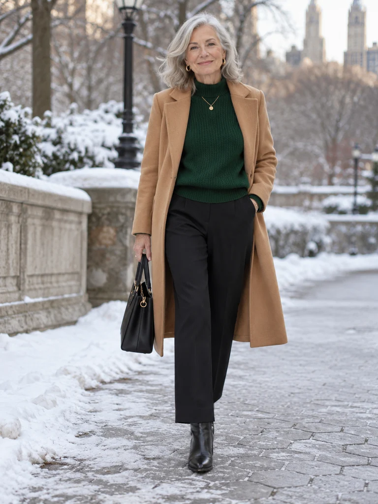 45 Flattering Winter Outfits for Women Over 70 - image 16