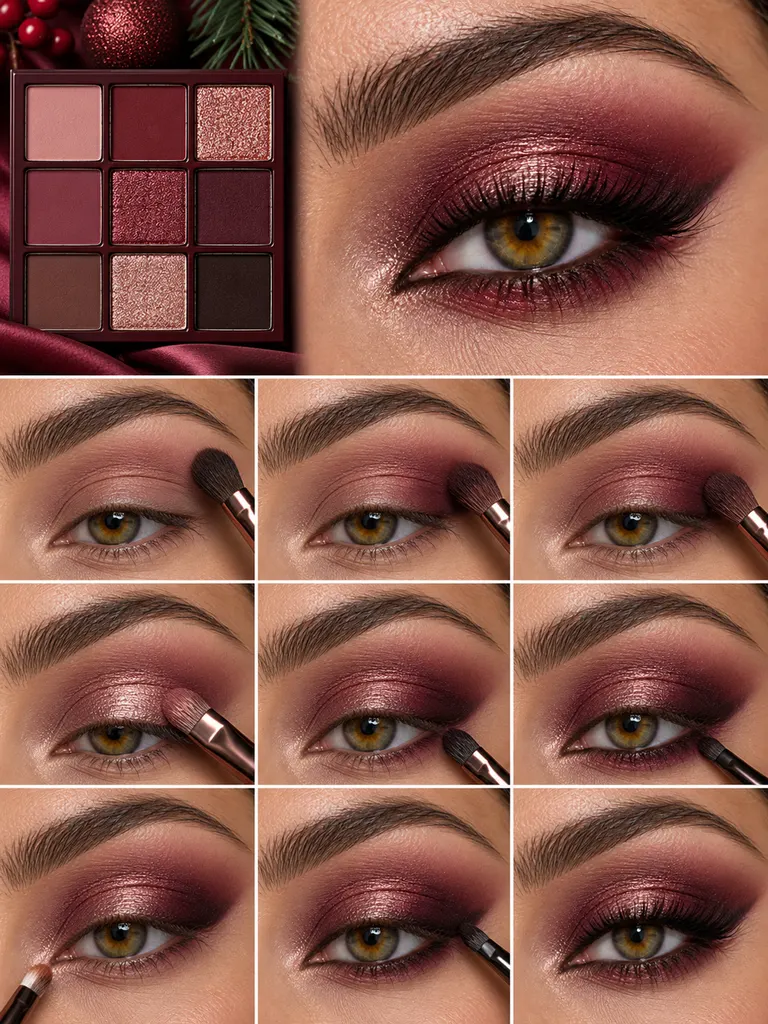 23 Eye Makeup Ideas for Christmas That Look Festive, Elegant, and Gorgeous - image 16