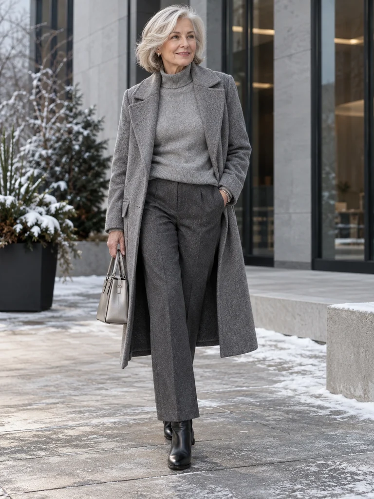 45 Flattering Winter Outfits for Women Over 70 - image 18