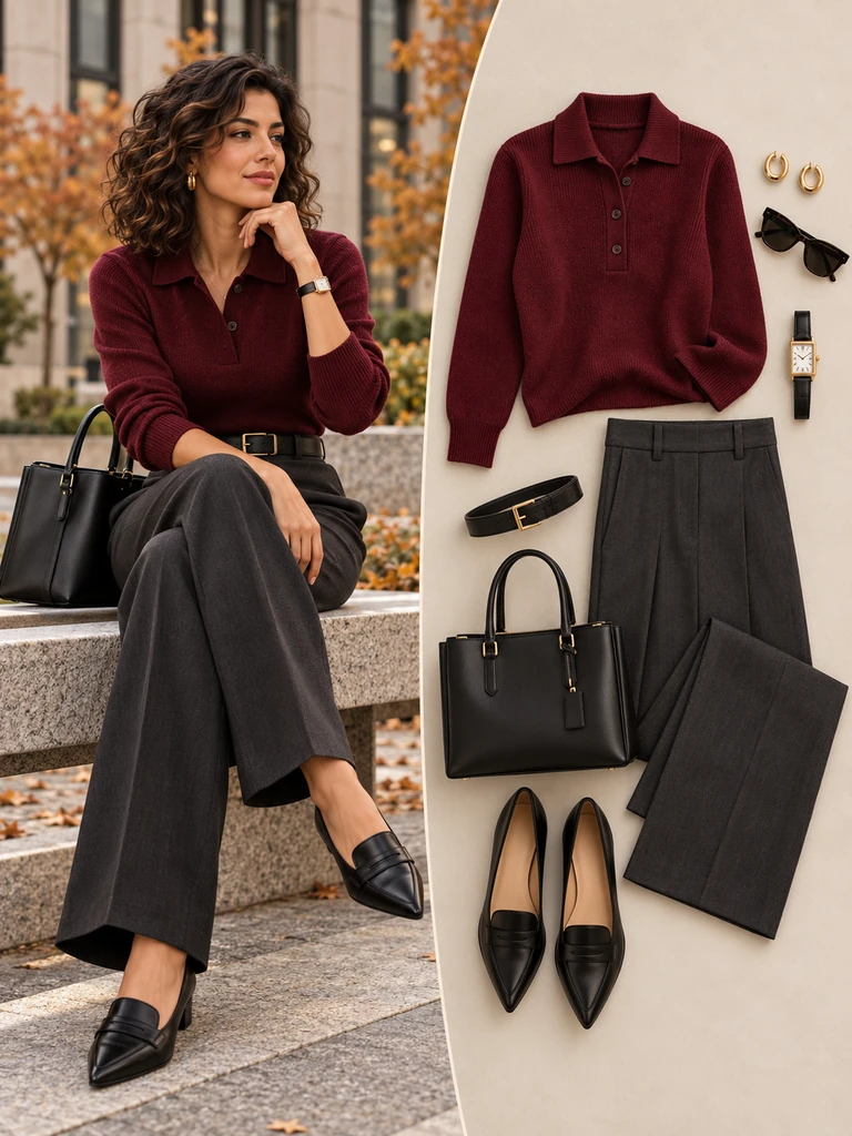 45 Chic Casual Fall Business Outfits for an Effortlessly Polished Work Look - image 18