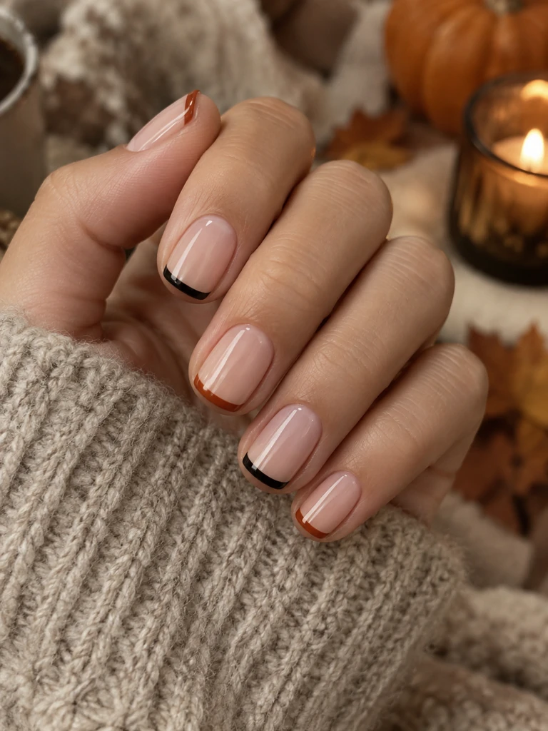 45 Cute Fall Nail Design Ideas for Short Nails You’ll Want to Try - image 18