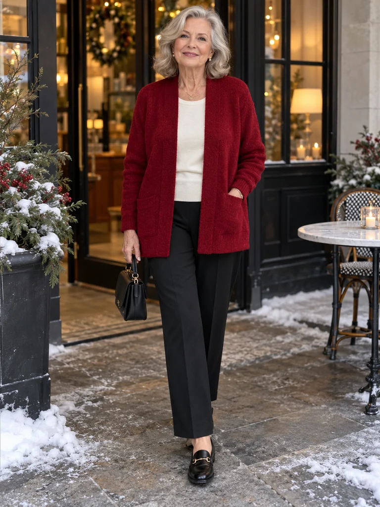 45 Flattering Winter Outfits for Women Over 70 - image 20