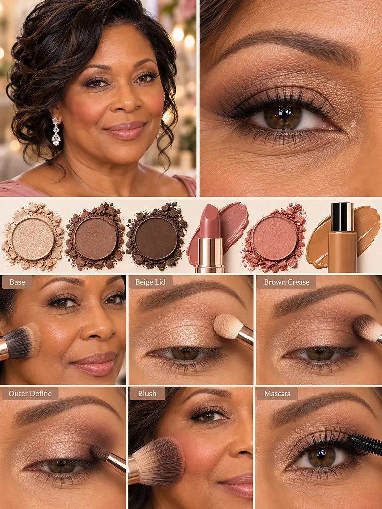 23 Beautiful Mother of the Bride Makeup Over 50 Looks That Photograph Well - image 22