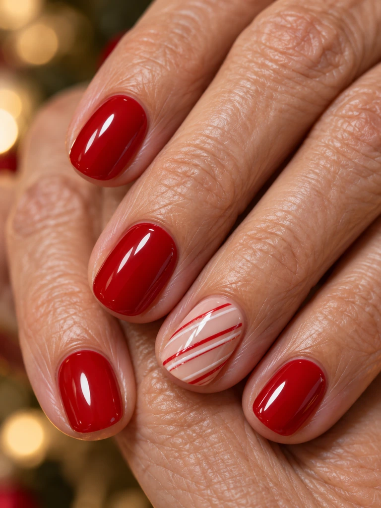 45 Classy Christmas Nail Design Ideas for Women Over 70 for a Festive Look - image 22