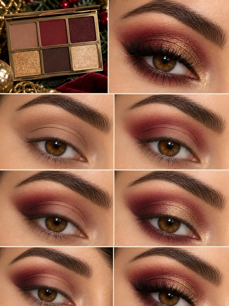 23 Eye Makeup Ideas for Christmas That Look Festive, Elegant, and Gorgeous - image 22