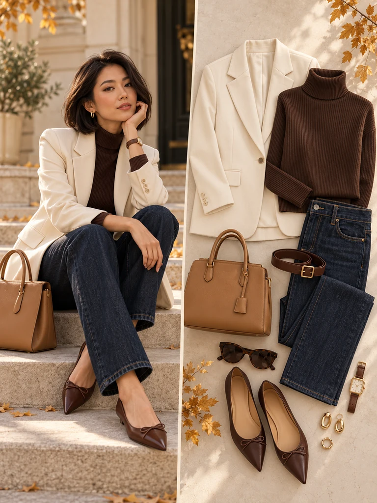 45 Chic Casual Fall Business Outfits for an Effortlessly Polished Work Look - image 23