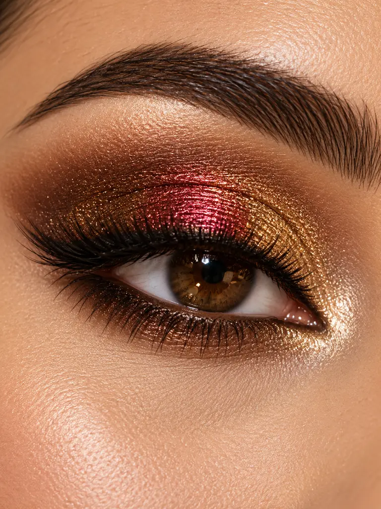 23 Eye Makeup Ideas for Christmas That Look Festive, Elegant, and Gorgeous - image 23