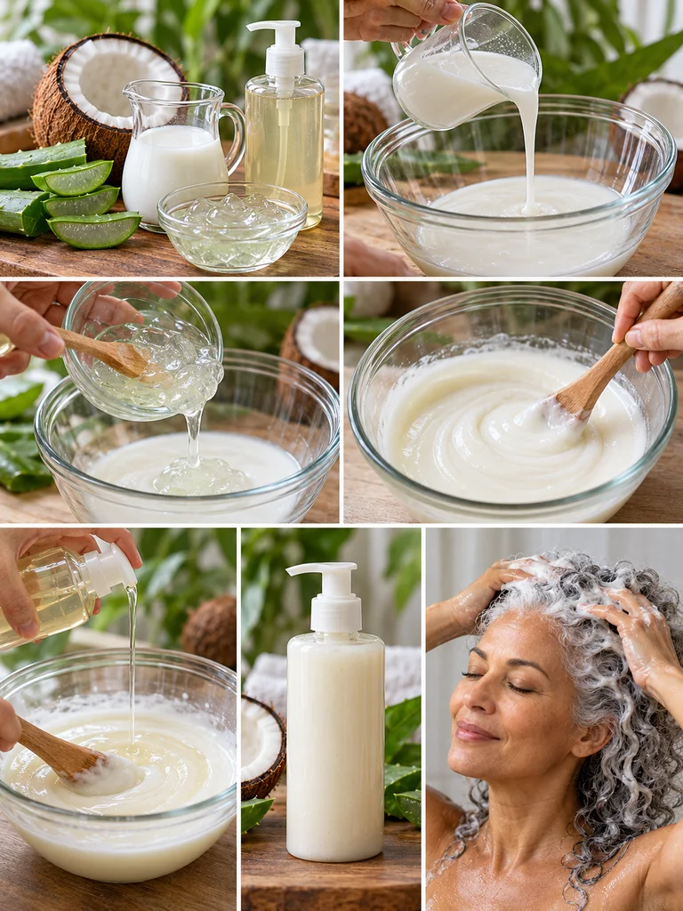 How to Make Natural Shampoo for Women Over 60 - image 25