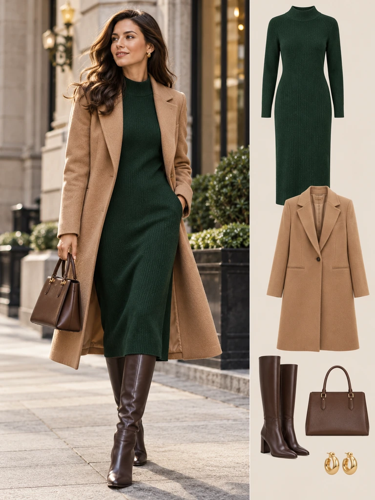 45 Winter Business Casual Dresses for Women That Look Polished and Chic - image 26