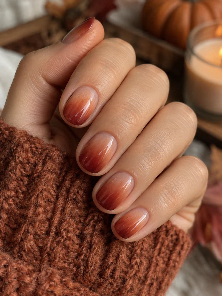 45 Cute Fall Nail Design Ideas for Short Nails You’ll Want to Try - image 28