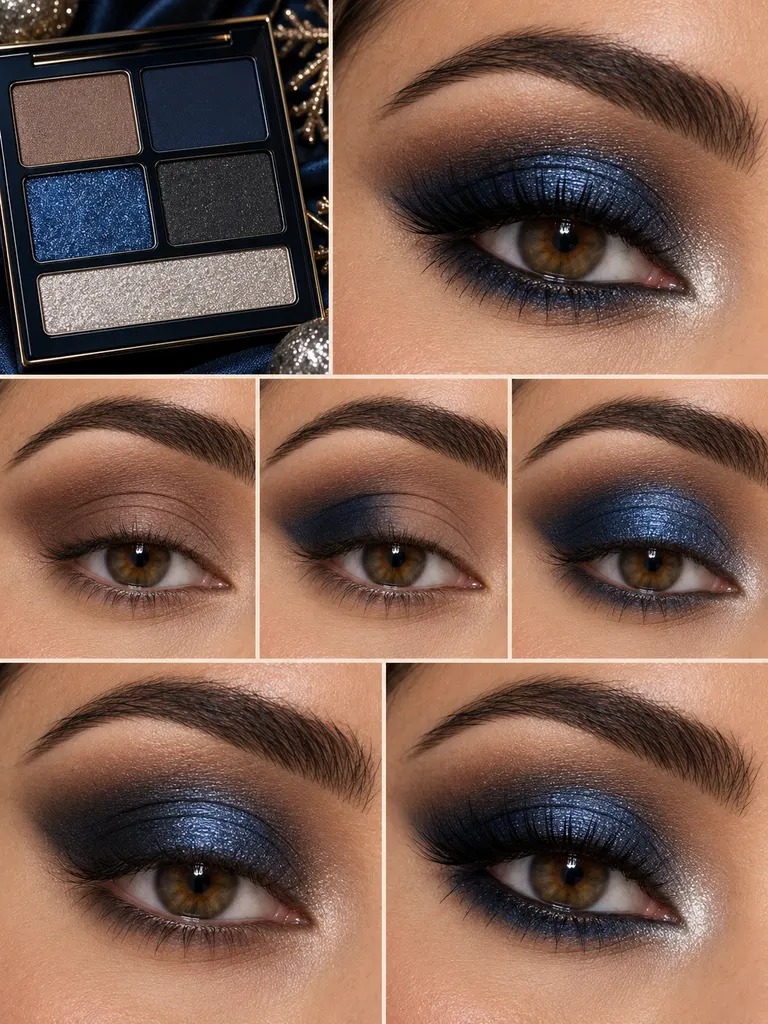 23 Eye Makeup Ideas for Christmas That Look Festive, Elegant, and Gorgeous - image 28