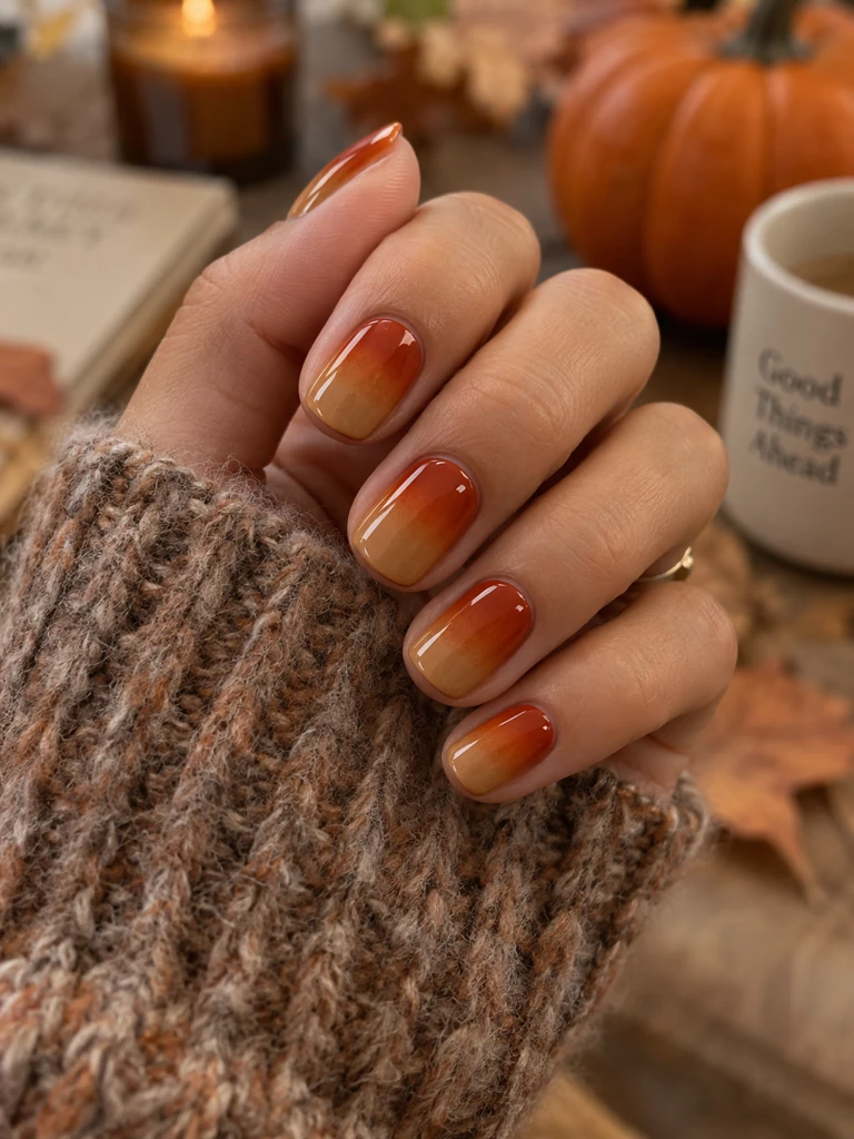 45 Cute Fall Nail Design Ideas for Short Nails You’ll Want to Try - image 29