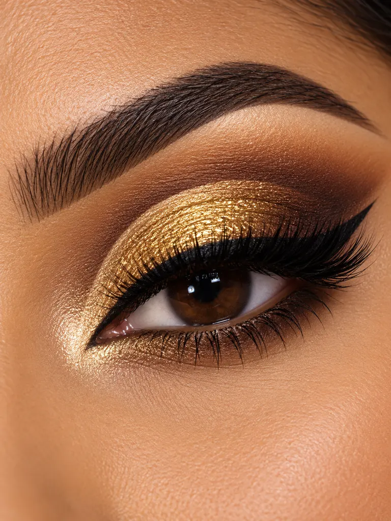 23 Eye Makeup Ideas for Christmas That Look Festive, Elegant, and Gorgeous - image 29