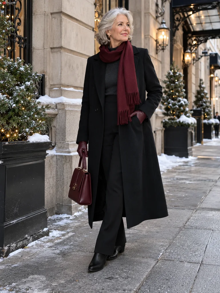 45 Flattering Winter Outfits for Women Over 70 - image 30