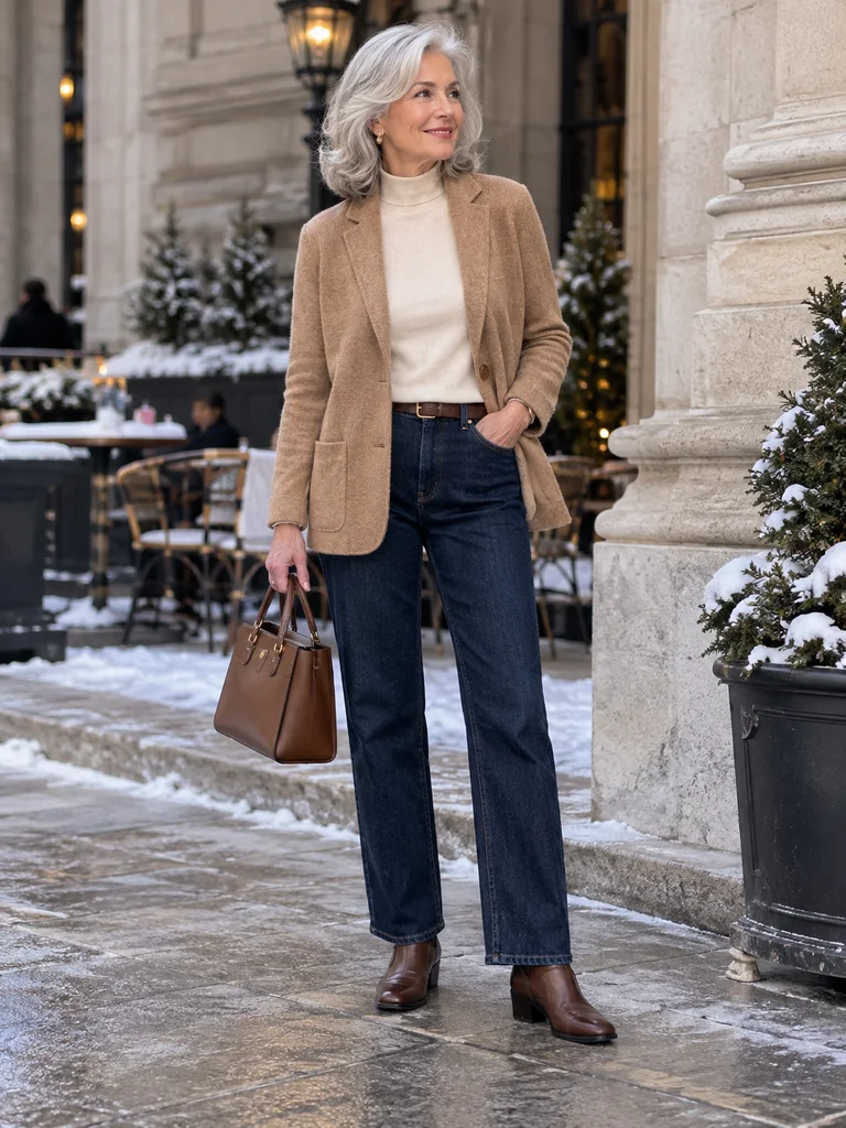 45 Flattering Winter Outfits for Women Over 70 - image 33