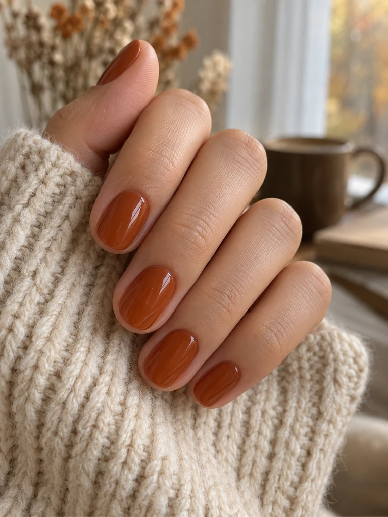 45 Cute Fall Nail Design Ideas for Short Nails You’ll Want to Try - image 33